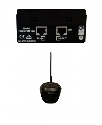 Biamp ParlÉ TCM-1EX Black