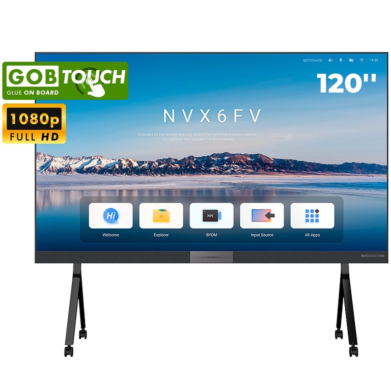 QSTECH 120" FHD 12013, 2.694×1.624 (интерактивный)