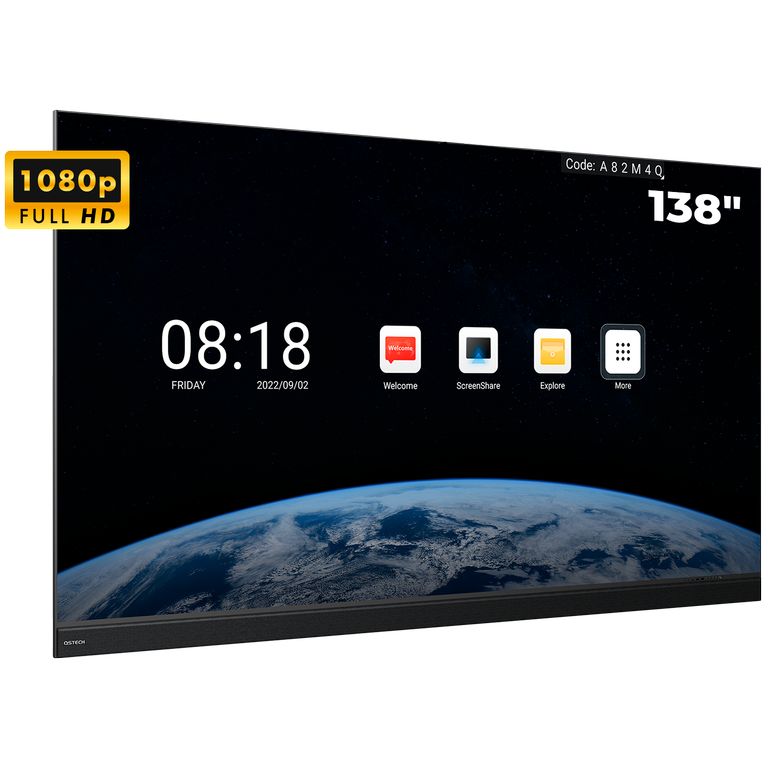 QSTECH 138" FHD, 3063х1846